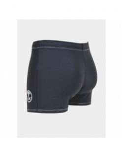 Maillot de bain shorty one noir blanc homme - Lagon Bleu