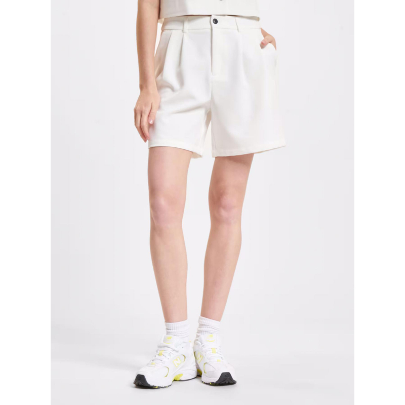 Short ample abba life blanc femme - Only