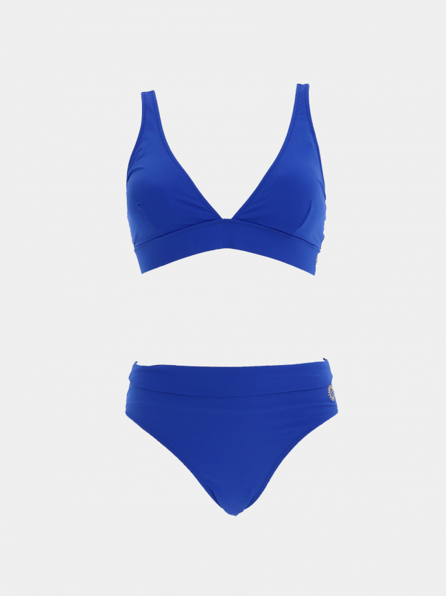 Maillot de bain 2 pièces juddy bleu femme - Grain De Sable