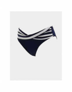 Maillot de bain 2 pièces rayé milly bleu femme - Grain De Sable