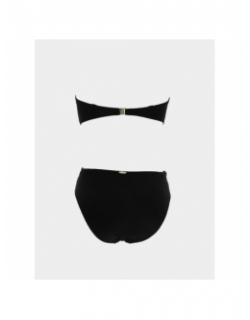 Maillot de bain 2 pièces sacha noir femme - Grain De Sable