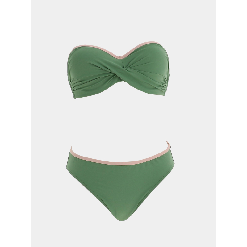 Maillot de bain 2 pièces emma vert femme - Grain De Sable