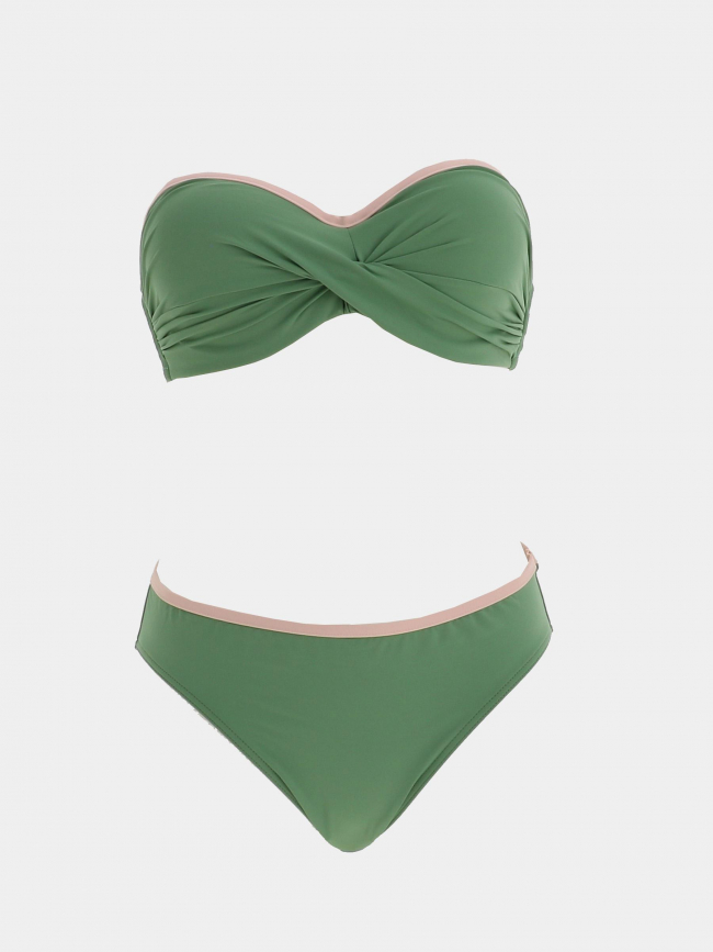 Maillot de bain 2 pièces emma vert femme - Grain De Sable