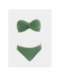 Maillot de bain 2 pièces emma vert femme - Grain De Sable