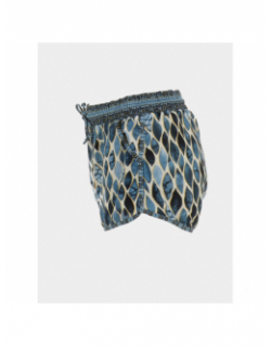 Short de plage charlotte bali bleu femme - Lagon Bleu