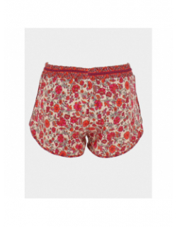 Short de plage charlotte grasse orange femme - Lagon Bleu