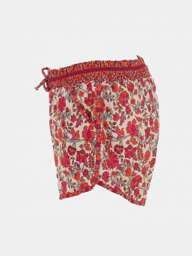 Short de plage charlotte grasse orange femme - Lagon Bleu