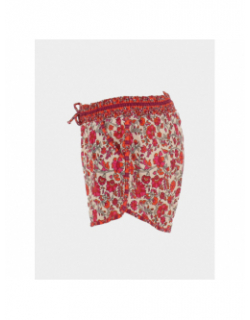 Short de plage charlotte grasse orange femme - Lagon Bleu