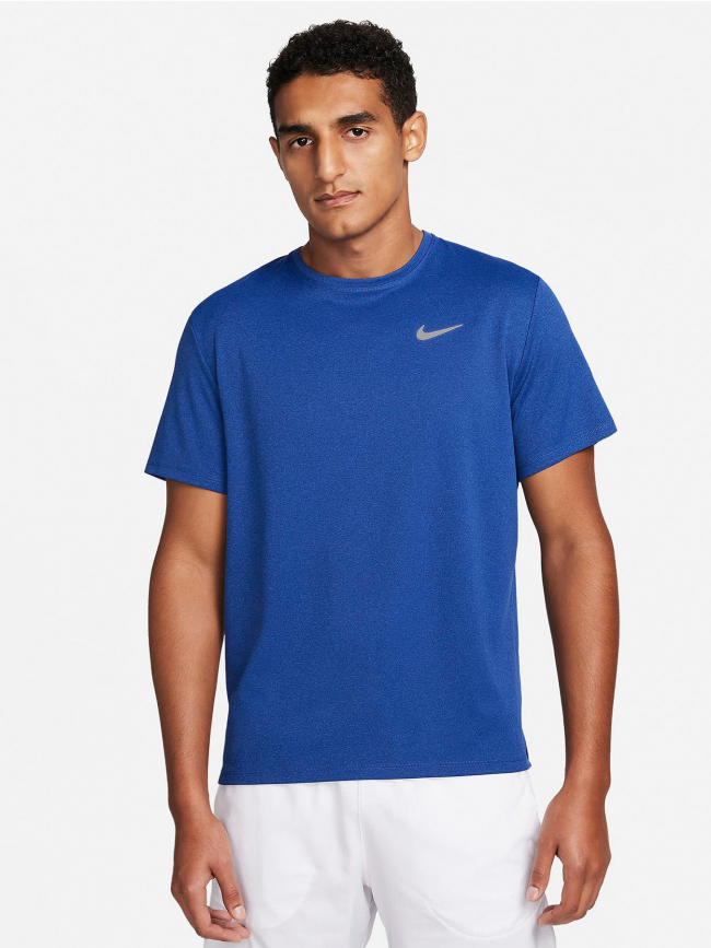 T-shirt de running miler bleu homme - Nike