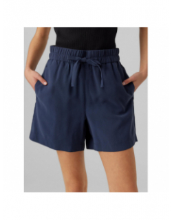 Short ample carmen bleu marine femme - Vero Moda