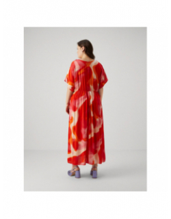 Robe longue dégradé jade rouge orange femme - Vero Moda
