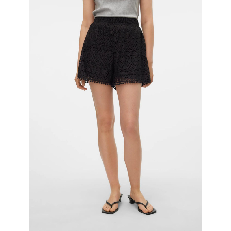 Short dentelle maya noir femme - Vero Moda