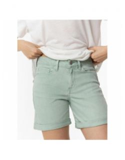 Short en jean rachel 39 bleu vert femme - Tiffosi