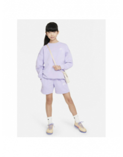 Short jogging nsw club violet fille - Nike