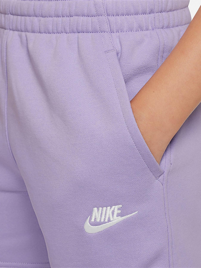 Short jogging nsw club violet fille - Nike