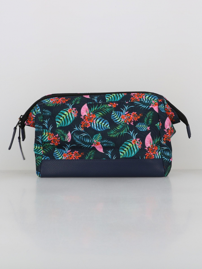 Trousse de toilette rue du thabor floral bleu - Cabaïa