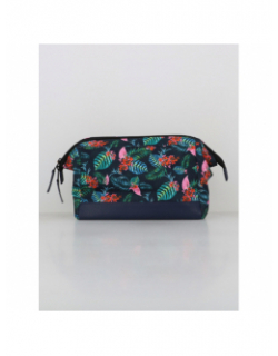 Trousse de toilette rue du thabor floral bleu - Cabaïa