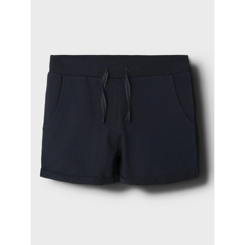 Short jogging volta bleu marine fille - Name It