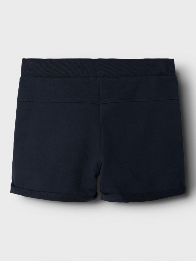 Short jogging volta bleu marine fille - Name It