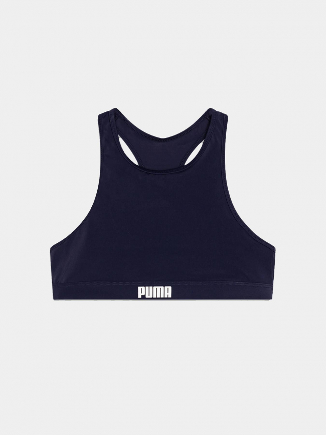 Maillot de bain 2 pièce racerback bleu fille - Puma