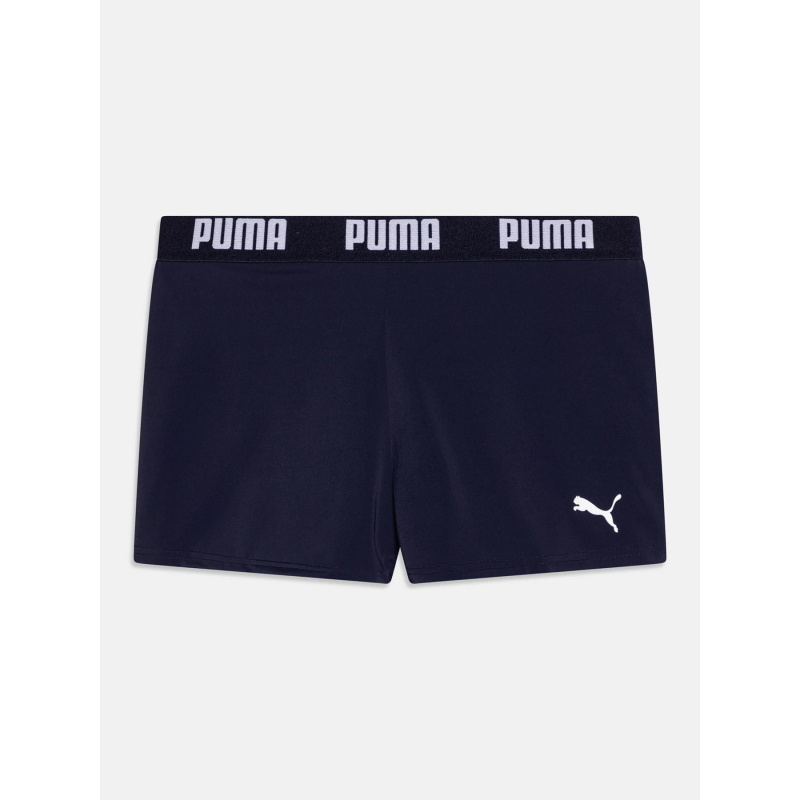 Maillot de bain shorty logo bleu marine garçon - Puma