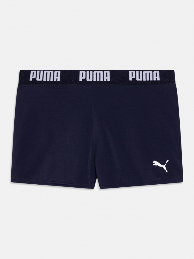 Maillot de bain shorty logo bleu marine garçon - Puma