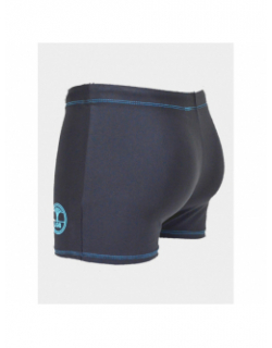 Maillot de bain shorty noir bleu cadet garçon - Lagon Bleu