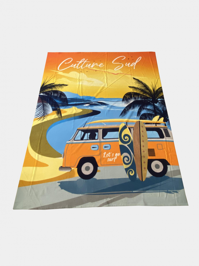 Serviette de plage double joddie van - Culture Sud