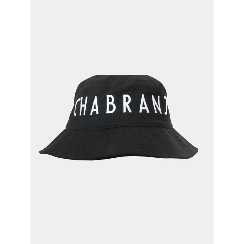 Bob logo brodé noir blanc homme - Chabrand