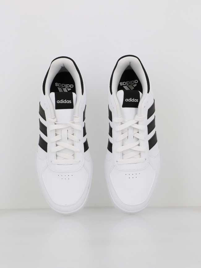 Baskets courtbeat blanc noir homme - Adidas