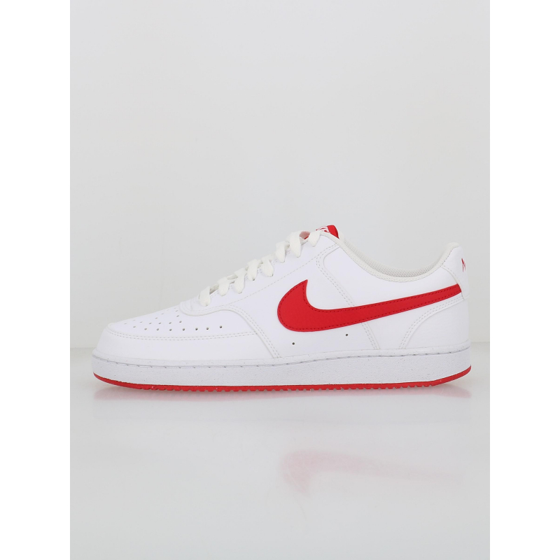 Baskets court vision blanc rouge homme - Nike