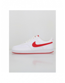 Baskets court vision blanc rouge homme - Nike