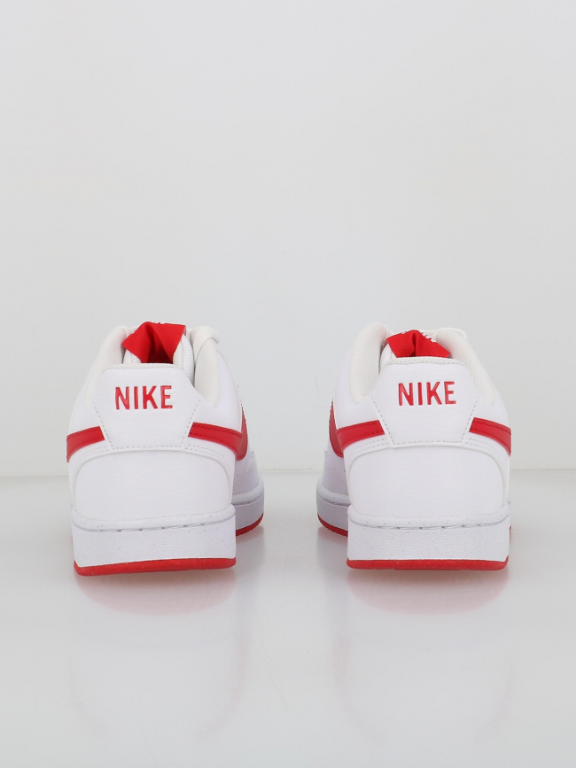 Baskets court vision blanc rouge homme - Nike