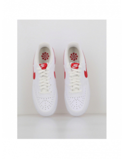 Baskets court vision blanc rouge homme - Nike