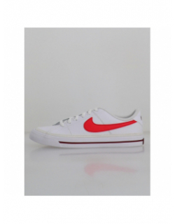 Baskets à scratch court legacy psv blanc rouge enfant - Nike