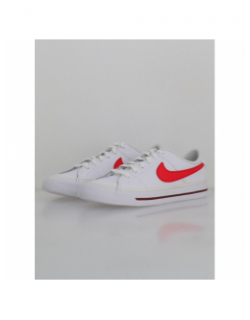 Baskets à scratch court legacy psv blanc rouge enfant - Nike