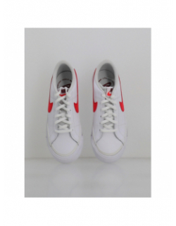 Baskets à scratch court legacy psv blanc rouge enfant - Nike