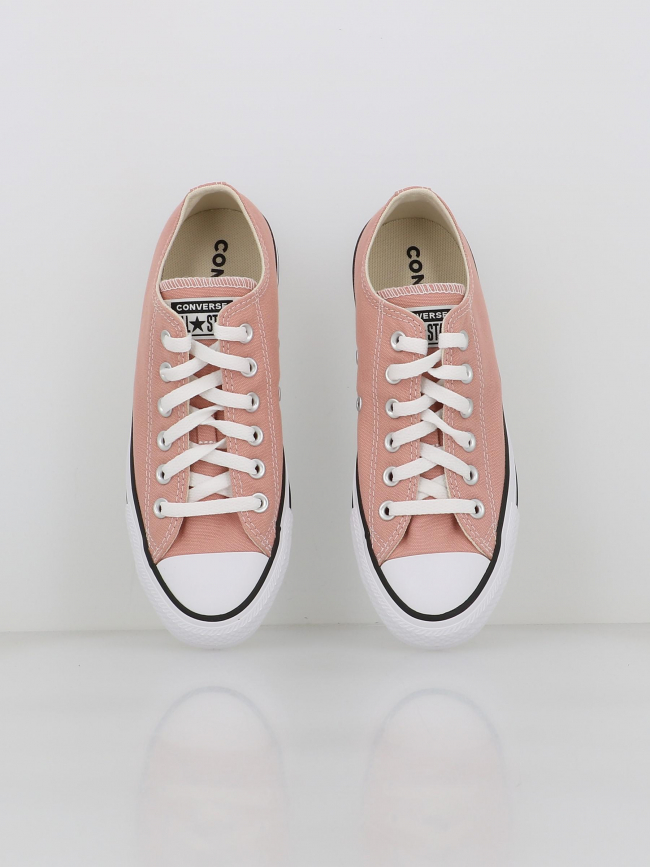 Converse basses toile chuck taylor all star rose femme