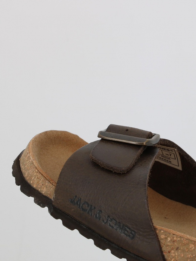 Sandales en cuir louis marron homme - Jack & Jones