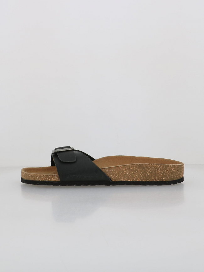 Sandales en cuir louis noir homme - Jack & Jones