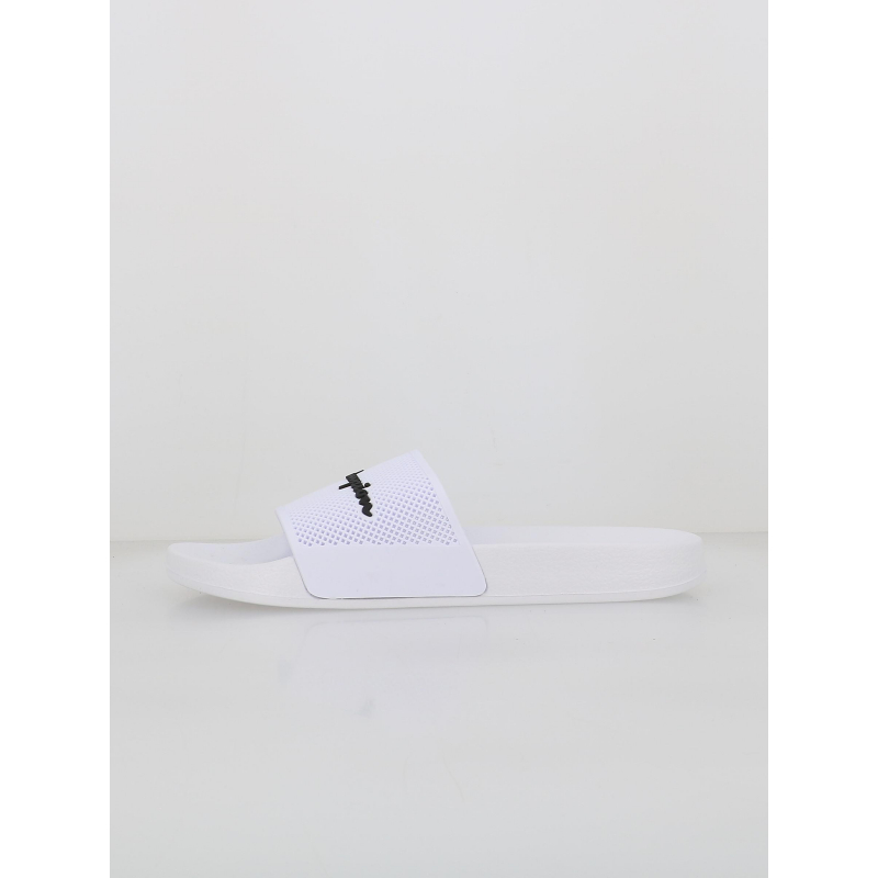 Claquettes daytona slide blanc homme - Champion