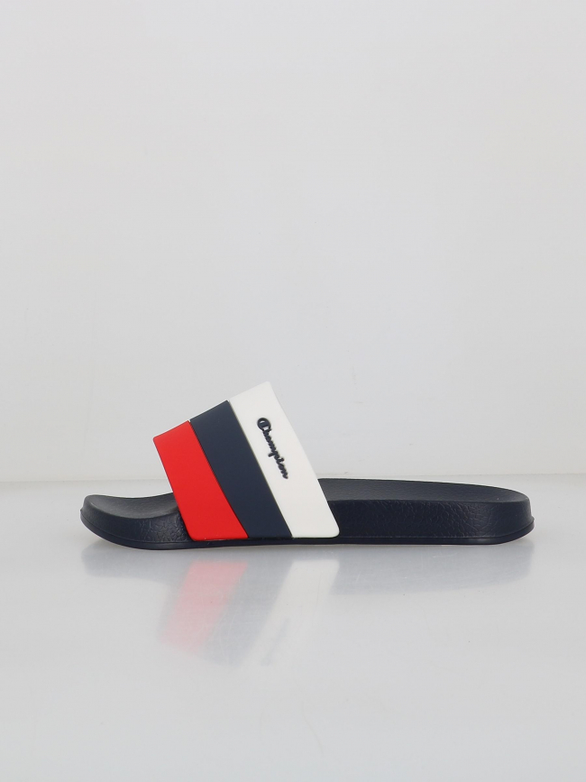 Claquettes all american slide bleu marine enfant - Champion