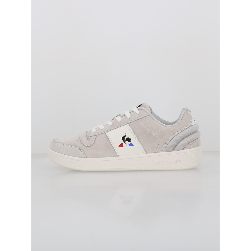 Baskets en cuir olympia optical gris homme - Le Coq Sportif