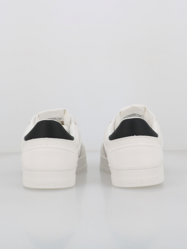 Baskets en cuir retro blanc homme - Tommy Jeans