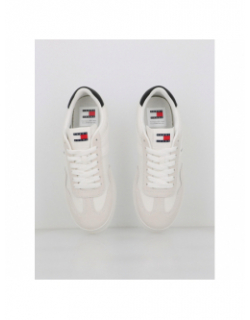 Baskets en cuir retro blanc homme - Tommy Jeans