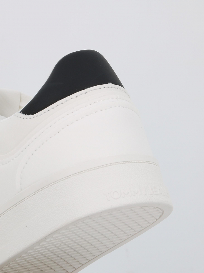 Baskets en cuir retro blanc homme - Tommy Jeans