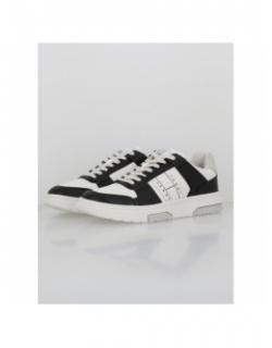 Baskets en cuir brooklyn noir blanc homme - Tommy Jeans