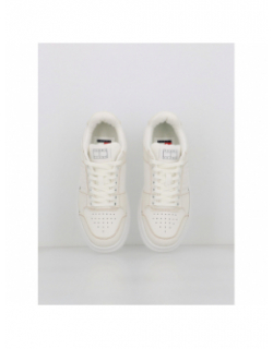 Baskets bi-matière mix brooklyn blanc femme - Tommy Jeans