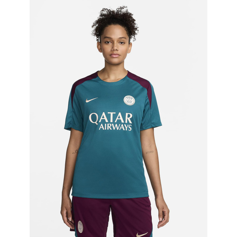 Maillot d'entrainement 24-25 PSG vert/violet homme - Nike