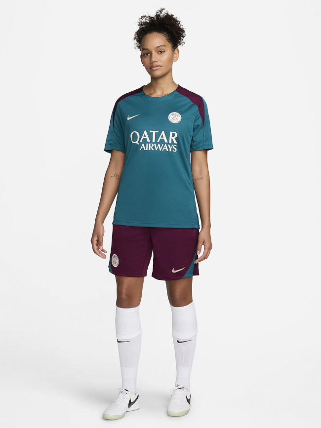 Maillot d'entrainement 24-25 PSG vert/violet homme - Nike